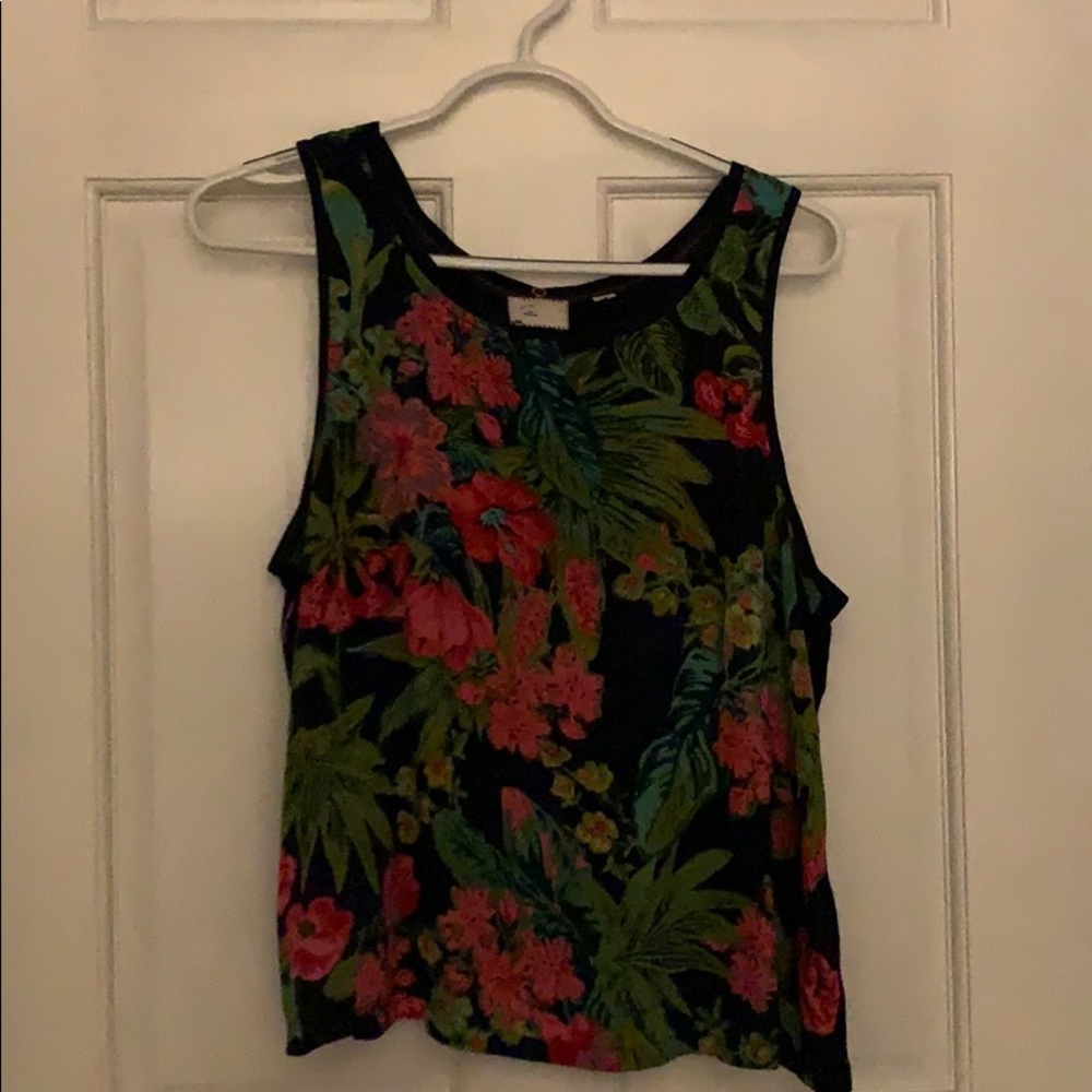 Sleeveless top. Great alone or under sweaters